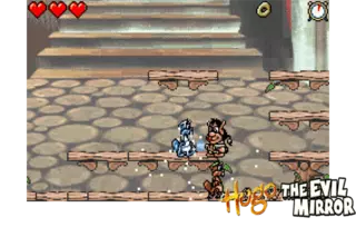Image n° 1 - screenshots  : Hugo - the Evil Mirror Advance